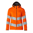 Soft Shell Jacke, Damenmodell, EN20471  / Gr. 4XL, Hi-vis Orange Produktbild