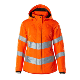 Winterjacke, Damenmodell / Gr. L,  Hi-vis Orange Produktbild