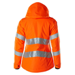 Winterjacke, Damenmodell / Gr. L,  Hi-vis Orange Produktbild Additional View 2 S