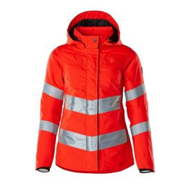 Winterjacke, Damenmodell / Gr. 4XL,  Hi-vis Rot Produktbild