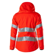 Winterjacke, Damenmodell / Gr. L,  Hi-vis Rot Produktbild Additional View 2 S
