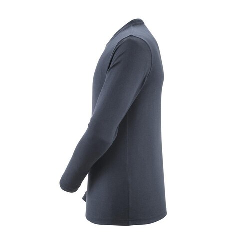 T-Shirt, Langarm, moderne Passform /  Gr. L, Schwarzblau Produktbild Additional View 1 L
