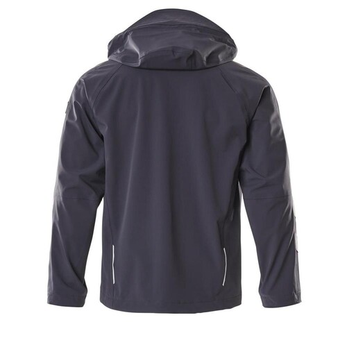 Hard Shell Jacke, Stretch, wasserdicht  / Gr. M, Schwarzblau Produktbild Additional View 2 L