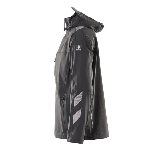 Hard Shell Jacke, Stretch, wasserdicht  / Gr. 4XL, Schwarz Produktbild Additional View 1 L