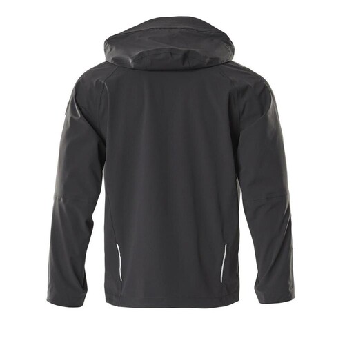 Hard Shell Jacke, Stretch, wasserdicht  / Gr. 4XL, Schwarz Produktbild Additional View 2 L