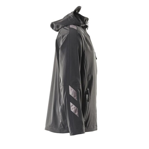 Hard Shell Jacke, Stretch, wasserdicht  / Gr. XL, Schwarz Produktbild Additional View 3 L