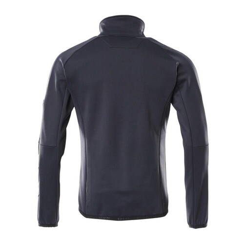 Fleecepullover mit Reißverschluss  Microfleecejacke / Gr. L, Schwarzblau Produktbild Additional View 2 L
