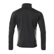 Fleecepullover mit Reißverschluss  Microfleecejacke / Gr. L, Schwarz Produktbild Additional View 2 S