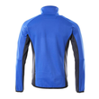 Fleecepullover mit Reißverschluss  Microfleecejacke / Gr. M,  Kornblau/Schwarzblau Produktbild Additional View 2 S