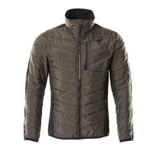 Thermojacke mit CLI / Gr. 3XL,  Dunkelanthrazit/Schwarz Produktbild