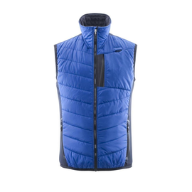 Thermoweste mit CLI / Gr. XS,  Kornblau/Schwarzblau Produktbild