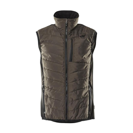 Thermoweste mit CLI / Gr. 4XL,  Dunkelanthrazit/Schwarz Produktbild
