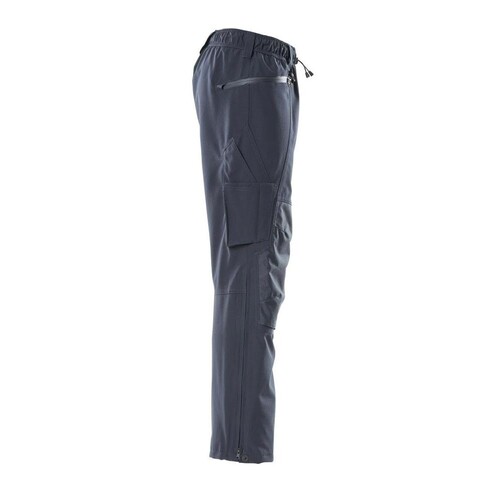 Überziehhose mit Knietaschen / Gr. S,  Schwarzblau Produktbild Additional View 3 L