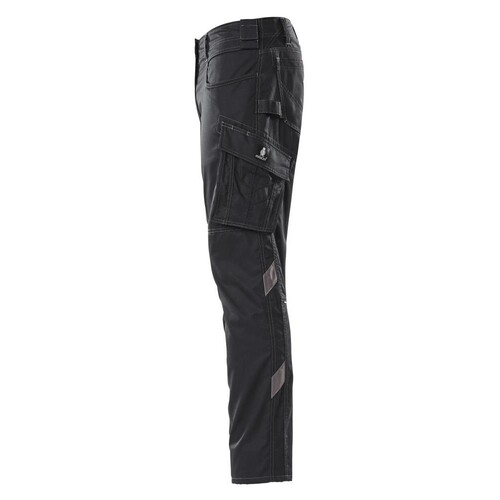 Hose, Damen, Diamond, einfarbig / Gr.  82C38, Schwarz Produktbild Additional View 1 L