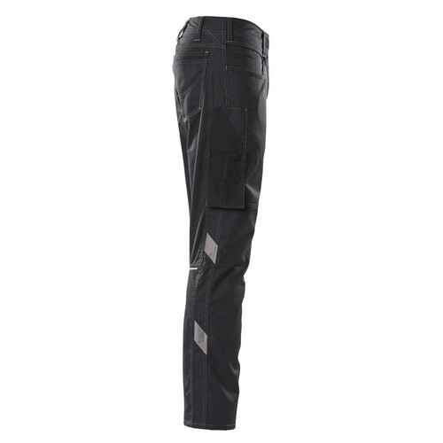 Hose, Damen, Diamond, einfarbig / Gr.  82C38, Schwarz Produktbild Additional View 3 L
