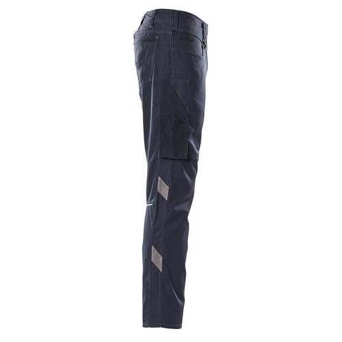 Hose, Damen, Pearl, einfarbig / Gr.  76C54, Schwarzblau Produktbild Additional View 3 L