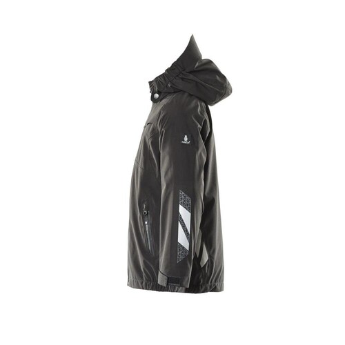 Hard Shell Jacke,Kinder,geringes  Gewicht Hard shell Jacke für Kinder /  Gr. 128, Schwarz Produktbild Additional View 1 L