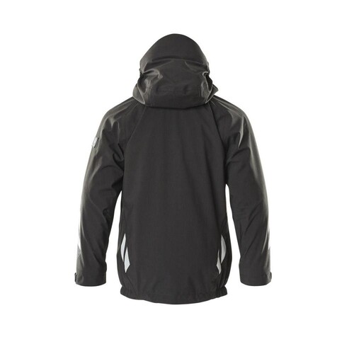 Hard Shell Jacke,Kinder,geringes  Gewicht Hard shell Jacke für Kinder /  Gr. 128, Schwarz Produktbild Additional View 2 L