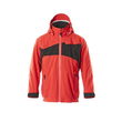 Hard Shell Jacke,Kinder,geringes  Gewicht Hard shell Jacke für Kinder /  Gr. 152, Verkehrsrot/Schwarz Produktbild