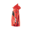 Hard Shell Jacke,Kinder,geringes  Gewicht Hard shell Jacke für Kinder /  Gr. 152, Verkehrsrot/Schwarz Produktbild Additional View 1 S