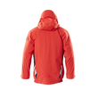 Hard Shell Jacke,Kinder,geringes  Gewicht Hard shell Jacke für Kinder /  Gr. 152, Verkehrsrot/Schwarz Produktbild Additional View 2 S