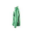 Fleecepullover für Kinder, kurzer  Zipper / Gr. 128, Grasgrün/Grün Produktbild Additional View 1 S