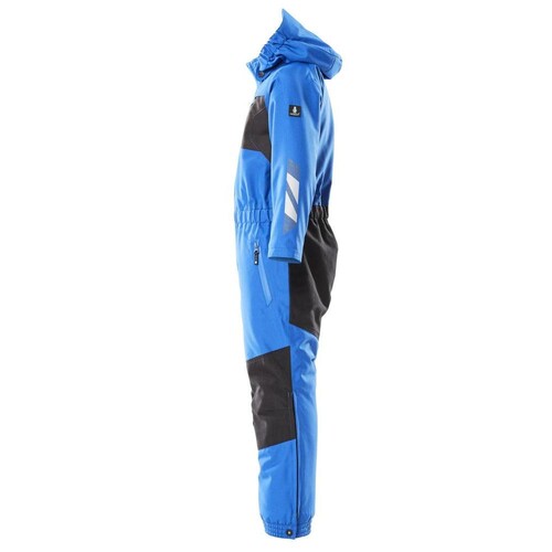 Schneeanzug für Kinder, wasserdicht /  Gr. 104, Azurblau/Schwarzblau Produktbild Additional View 1 L