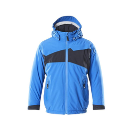 Winterjacke für Kinder, CLI / Gr. 104,  Azurblau/Schwarzblau Produktbild