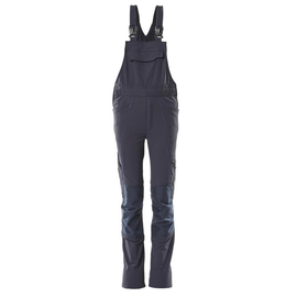 Latzhose für Kinder, ULTIMATE STRETCH /  Gr. 116, Schwarzblau Produktbild