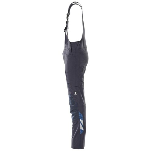 Latzhose für Kinder, ULTIMATE STRETCH /  Gr. 140, Schwarzblau Produktbild Additional View 1 L