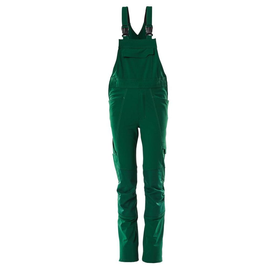 Latzhose für Kinder, ULTIMATE STRETCH /  Gr. 128, Grün Produktbild