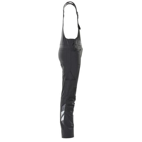 Latzhose für Kinder, ULTIMATE STRETCH /  Gr. 104, Schwarz Produktbild Additional View 3 L
