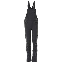 Latzhose für Kinder, ULTIMATE STRETCH /  Gr. 128, Schwarz Produktbild