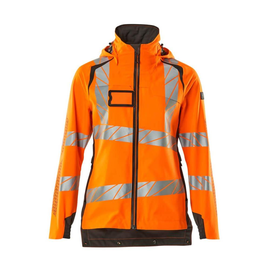 Hard Shell Jacke, Damen, leichtem  Futter / Gr. 2XL, Hi-vis  Orange/Dunkelanthrazit Produktbild