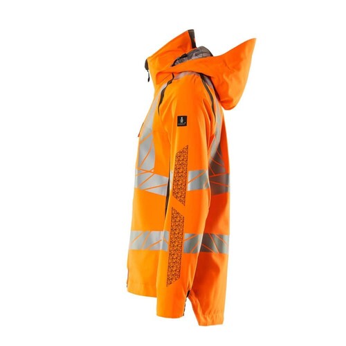 Hard Shell Jacke, Damen, leichtem  Futter / Gr. 4XL, Hi-vis  Orange/Dunkelanthrazit Produktbild Additional View 1 L