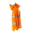 Hard Shell Jacke, Damen, leichtem  Futter / Gr. 4XL, Hi-vis  Orange/Dunkelanthrazit Produktbild Additional View 3 S