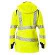 Hard Shell Jacke, Damen, leichtem  Futter / Gr. M, Hi-vis Gelb/Schwarzblau Produktbild Additional View 1 S