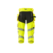 Dreiviertel-Hose, Hängetaschen, Stretch  / Gr. C51, Hi-vis Gelb/Schwarz Produktbild Additional View 2 S