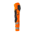 Hose, Damen,DIAMOND,  Knietaschen,Stretch / Gr. 76C44, Hi-vis  Orange/Schwarzblau Produktbild Additional View 1 S