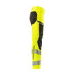 Hose, Damen,DIAMOND,  Knietaschen,Stretch / Gr. 76C38, Hi-vis  Gelb/Schwarz Produktbild Additional View 3 S