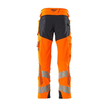 Hose mt Knietaschen, ULTIMATE STRETCH /  Gr. 82C54, Hi-vis Orange/Schwarzblau Produktbild Additional View 2 S