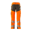 Hose mt Knietaschen, ULTIMATE STRETCH /  Gr. 82C45, Hi-vis  Orange/Dunkelanthrazit Produktbild Additional View 2 S