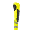 Hose mt Knietaschen, ULTIMATE STRETCH /  Gr. 90C54, Hi-vis Gelb/Schwarzblau Produktbild Additional View 3 S