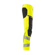 Hose mt Knietaschen, ULTIMATE STRETCH /  Gr. 82C56, Hi-vis Gelb/Schwarz Produktbild Additional View 3 S