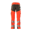 Hose mt Knietaschen, ULTIMATE STRETCH /  Gr. 82C46, Hi-vis Rot/Dunkelanthrazit Produktbild Additional View 2 S