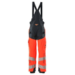 Winterhose mit Knietaschen, CLI / Gr.  S, Hi-vis Rot/Schwarzblau Produktbild Additional View 2 S
