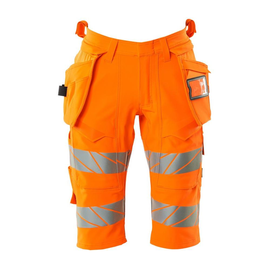 Shorts mit Hängetaschen,ULTIMATE  STRETCH / Gr. C44, Hi-vis Orange Produktbild