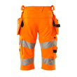 Shorts mit Hängetaschen,ULTIMATE  STRETCH / Gr. C46, Hi-vis Orange Produktbild Additional View 2 S