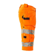 Shorts mit Hängetaschen,ULTIMATE  STRETCH / Gr. C46, Hi-vis Orange Produktbild Additional View 3 S