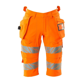 Shorts mit Hängetaschen,ULTIMATE  STRETCH / Gr. C47, Hi-vis Orange Produktbild